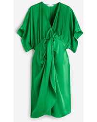 H&M - MAMA Drapiertes Kleid - Lyst