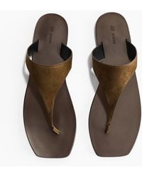 H&M - Ledersandalen - Lyst
