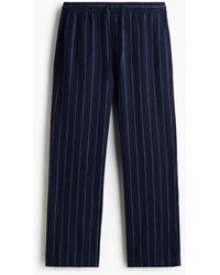 H&M - Hose aus Leinenmix in Relaxed Fit - Lyst