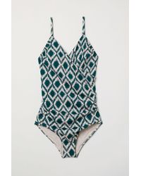 H&M Shape-Badeanzug - Orange