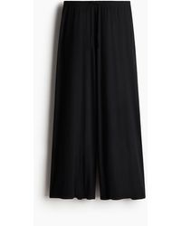 H&M - Wijde Broek Met Drawstring - Lyst