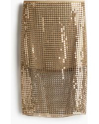 H&M - Rok Van Mesh Met Pailletten - Lyst
