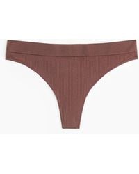 H&M - Seamless Tanga - Lyst