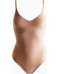 H&M - Stringbody Van Microvezel - Lyst
