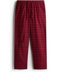 H&M - Flanellhose in Relaxed Fit - Lyst