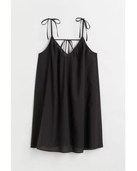 H&M - Mini-jurk Met V-hals - Lyst