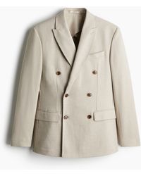 H&M - Zweireihiges Jackett in Regular Fit - Lyst