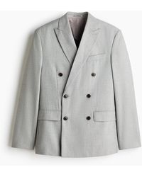 H&M - Doppelreihiges Jackett in Regular Fit - Lyst