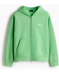 H&M - Veste Boxy Loose Fit Avec Capuche Et Zip - Lyst