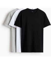 H&M - Set Van 3 T-shirts - Lyst