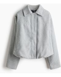 H&M - Bomber Avec Col - Lyst