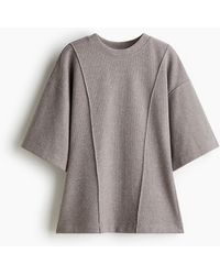 H&M - Feinstrick-Shirt in Loose Fit - Lyst