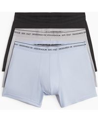 H&M - Set Van 3 Mid-trunks Met Lycra® - Lyst