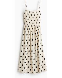 H&M - Gesmoktes Trägerkleid - Lyst