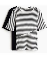 H&M - MAMA 2er-Pack Before & After Stillshirts - Lyst