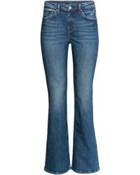 h en m flared jeans