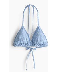 H&M - Padded Triangelbikinitop - Lyst