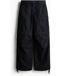 H&M - Zip-off-Cargohose in Loose Fit - Lyst