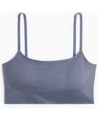 H&M - Wattiertes Bralette Seamless - Lyst
