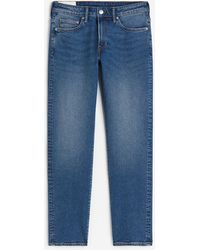 H&M - Straight Regular Jeans - Lyst
