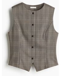 H&M - Tailliertes Gilet - Lyst