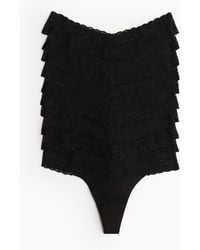 H&M - Set Van 10 Kanten Slips - Lyst