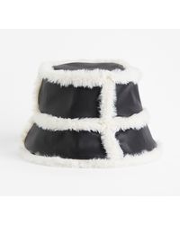 H&M - Bucket Hat mit flauschigen Besätzen - Lyst