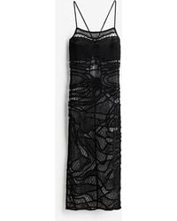 H&M - Kleid im Häkellook mit Twistdetails - Lyst