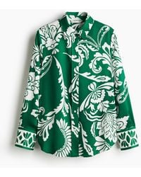 H&M - Chemise À Motif - Lyst