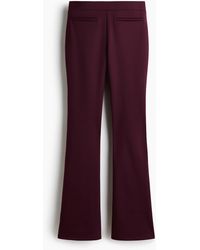 H&M - Flared Broek - Lyst