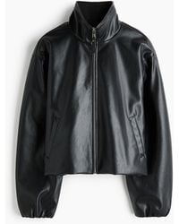 H&M - Gecoat Jack Met Tunnelkraag - Lyst