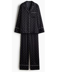 H&M - Satijnen Pyjama - Lyst