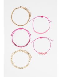 Bijoux Bijoux de bras Bracelets Lanvin for H&M Bracelet multicolore \u00e9l\u00e9gant 