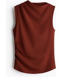 H&M - Gedrapeerde Crinkletop - Lyst