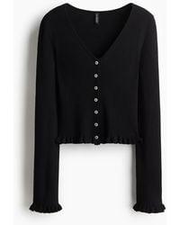 H&M - Vest Met Volantrandjes - Lyst