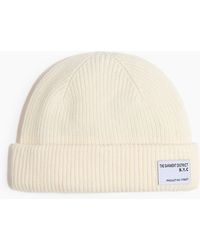 H&M - Gerippte Beanie - Lyst
