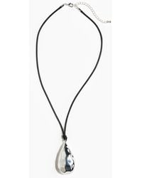 H&M - Collier cordon avec pendentif - Lyst