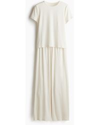 H&M - Pyjama Van Pointelletricot - Lyst