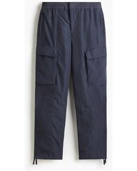 H&M - Cargohose aus Nylon in Relaxed Fit - Lyst