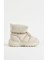 h&m padded sneaker boots