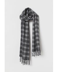 H&M Kaschmirschal - Schwarz