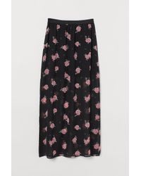 H&M Ankle-length Skirt - Black