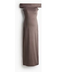 H&M - MAMA Off-Shoulder-Kleid aus Jersey - Lyst