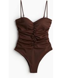 H&M - Medium Shape Swimsuit - Lyst