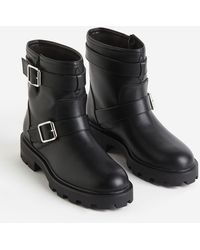 H&M - Chunky Boots - Lyst