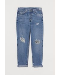 boyfriend slim low jeans h&m