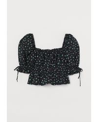 h and m blouse