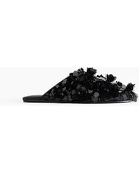 H&M - Chaussons À Sequins - Lyst