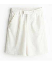 H&M - Elegante Shorts aus Leinenmix - Lyst