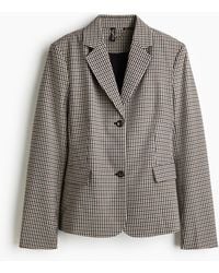 H&M - Einreihiger Blazer - Lyst